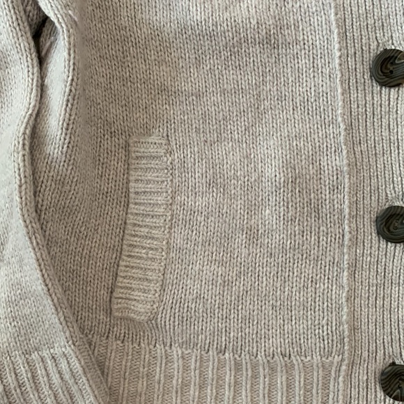 Grey button down sweater/jacket - Picture 3 of 5